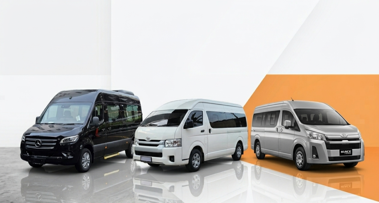 Hiace Premio,Hiace Commuter,Elf Long,Mercy Sprinter